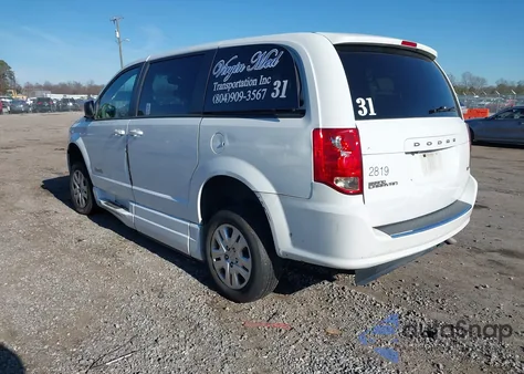 2018 Dodge Grand Caravan Se из США, поврежденный, VIN 2C7WDGBG7JR363648